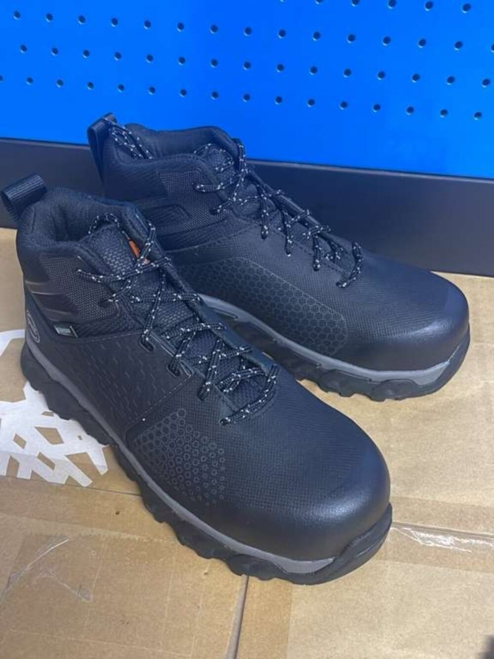 Timberland Men's Hommes Ridgework Nt Wp Black Boot 1A1KBW-001 Sizes 7 - 7.5